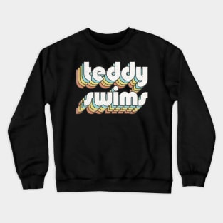 Retro Teddy Swims Crewneck Sweatshirt